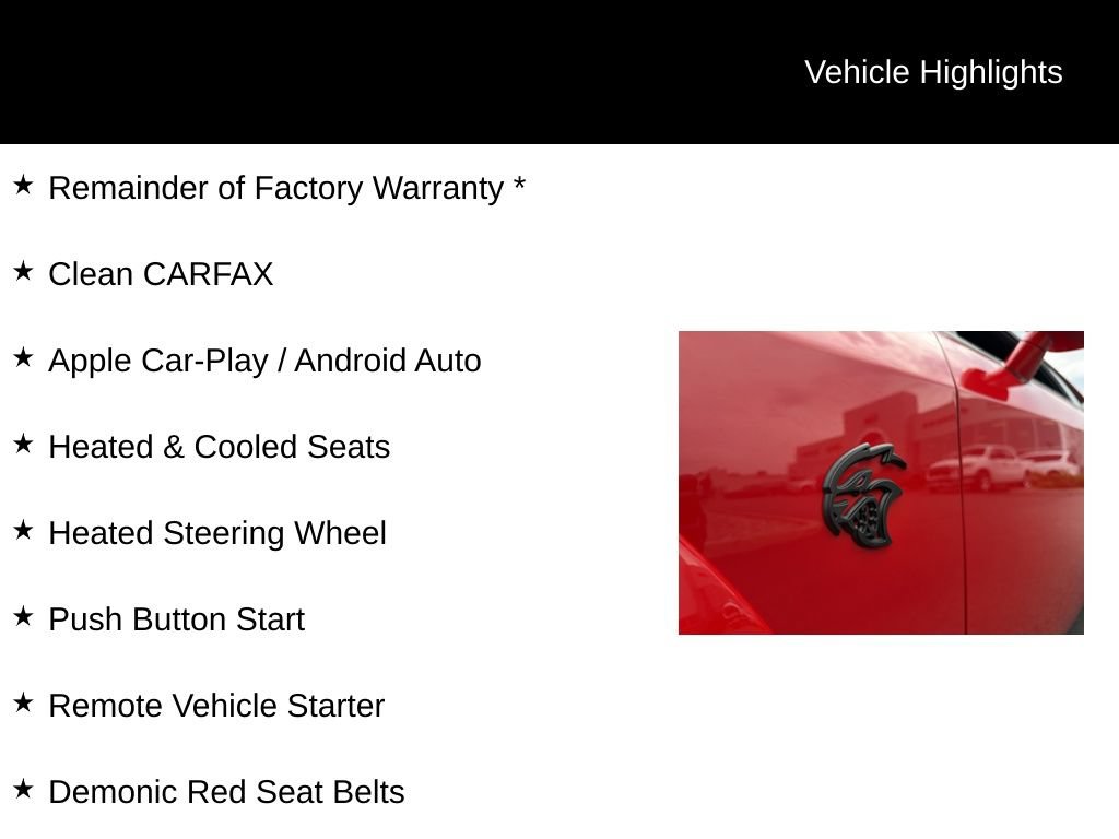 Used 2022 Dodge Challenger SRT Super Stock RWD image 11