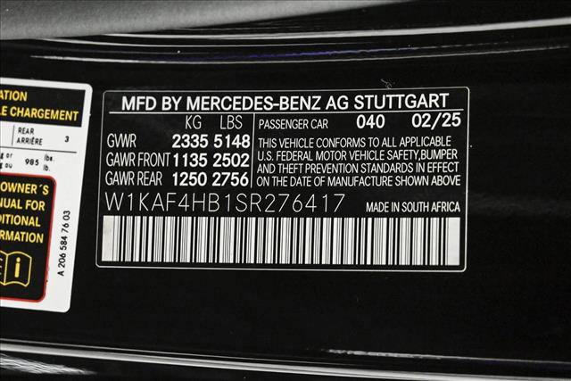Certified 2025 Mercedes-Benz C 300 4MATIC Sedan image 27
