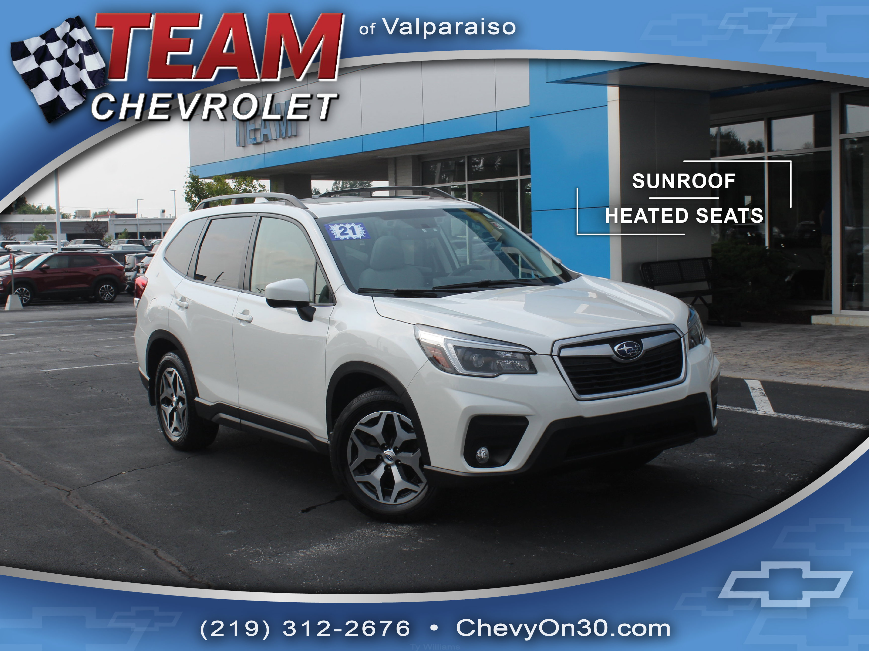 Used 2021 Subaru Forester Premium w/ Popular Package #1 AWD/4WD image 1