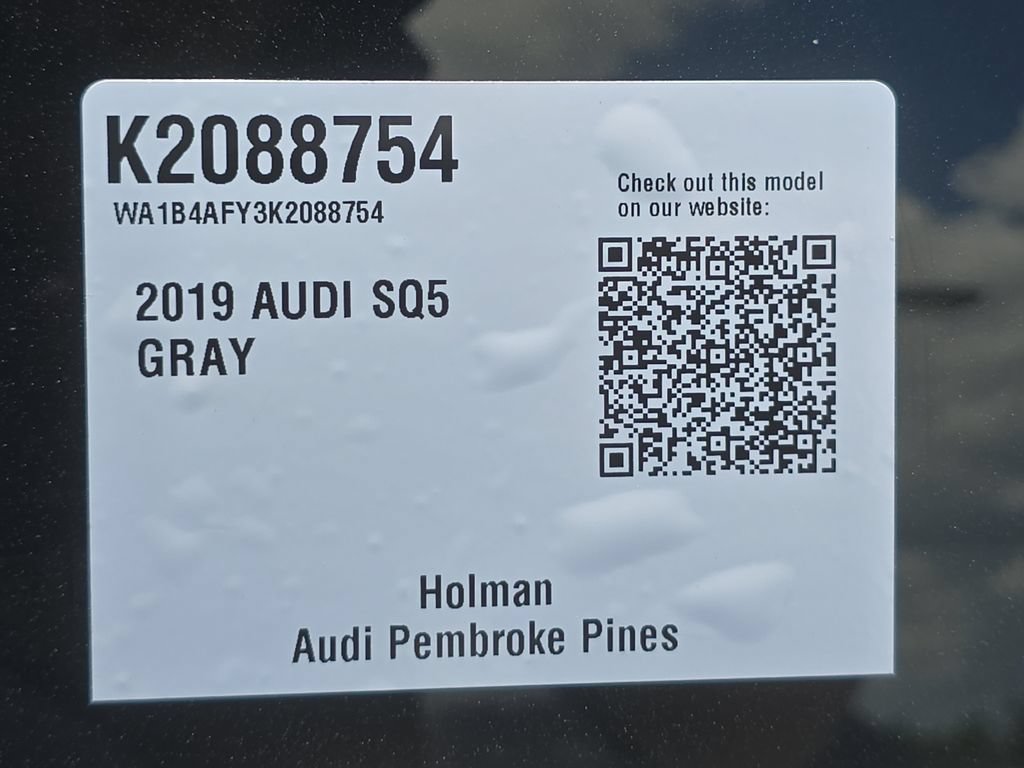 Used 2019 Audi SQ5 Premium Plus w/ Premium Plus Package AWD/4WD image 31