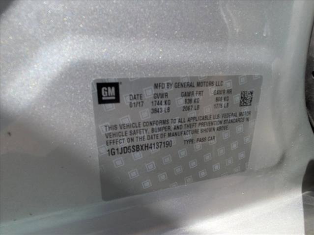 Used 2017 Chevrolet Sonic LT w/ Convenience Package image 23