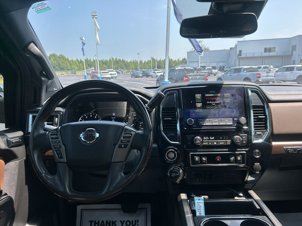 Used 2021 Nissan Titan Platinum Reserve w/ Moonroof Package AWD/4WD image 12