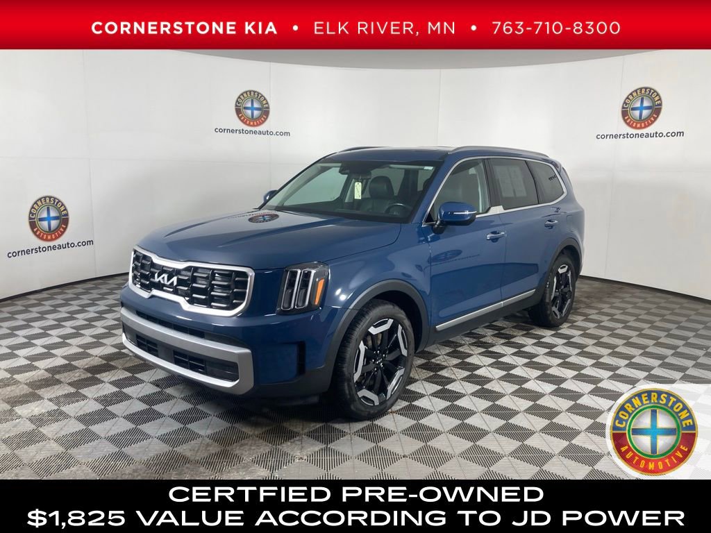 Certified 2023 Kia Telluride S w/ S Sunroof Package