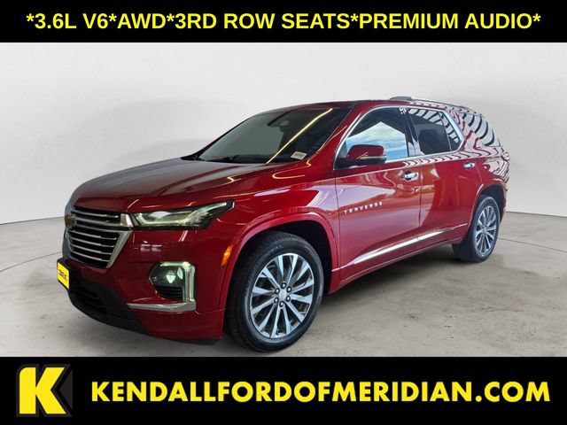 Used 2023 Chevrolet Traverse Premier w/ LPO, Floor Liner Package AWD/4WD image 1