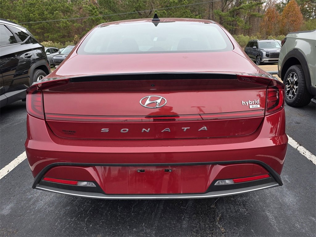 Used 2023 Hyundai Sonata Blue image 4