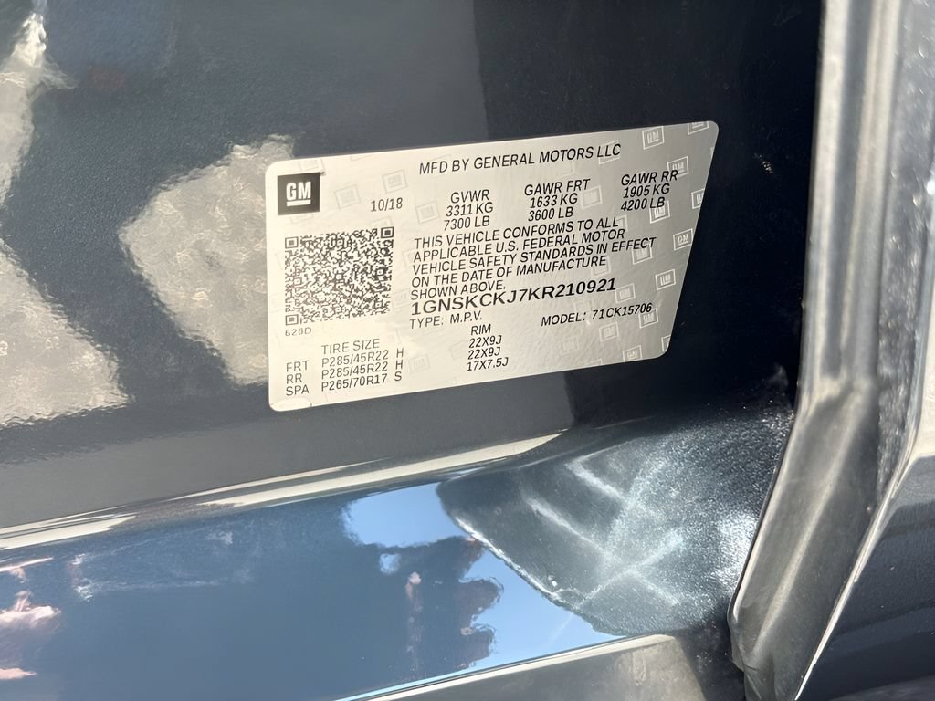 Used 2019 Chevrolet Tahoe Premier w/ Premier Plus Edition AWD/4WD image 36