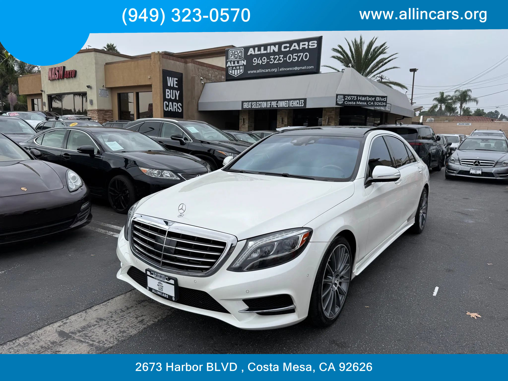 Used 2015 Mercedes-Benz S 550 S 550 Sedan 4D
