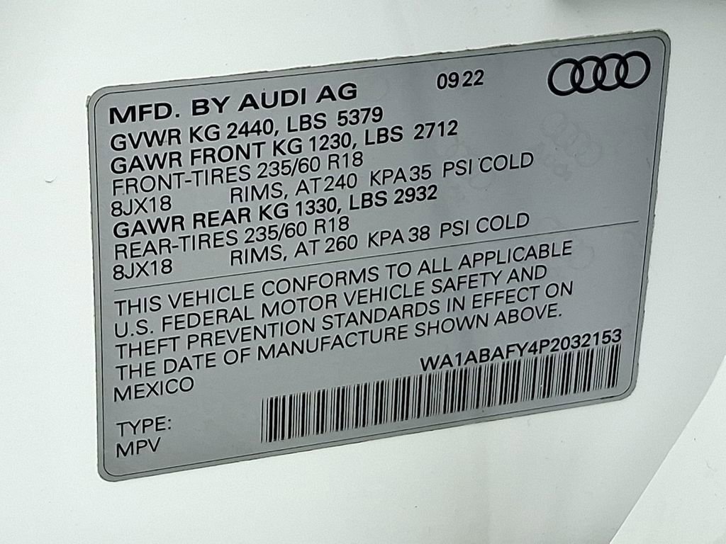 Used 2023 Audi Q5 2.0T Premium w/ Convenience Package AWD/4WD image 29