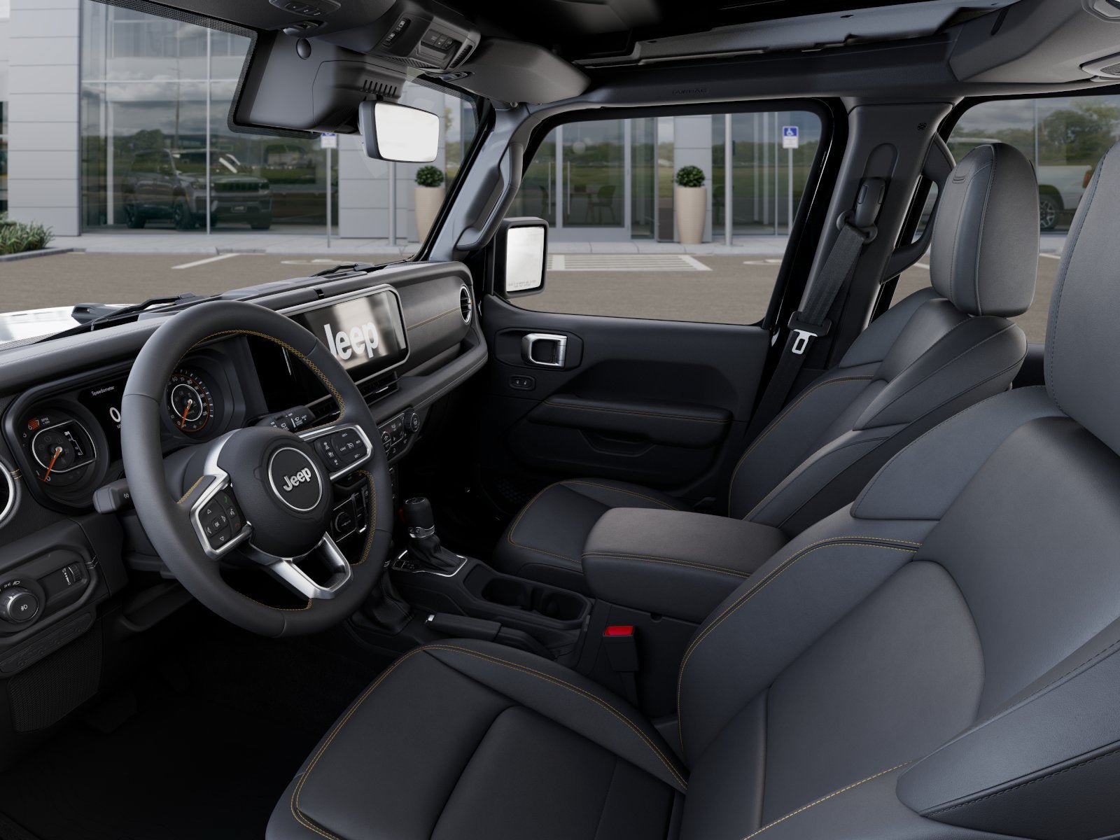 New 2025 Jeep Wrangler Unlimited Sahara w/ Technology Group AWD/4WD image 61