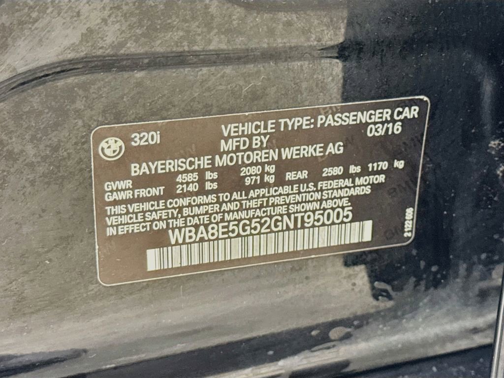 Used 2016 BMW 320i xDrive Sedan AWD/4WD image 33
