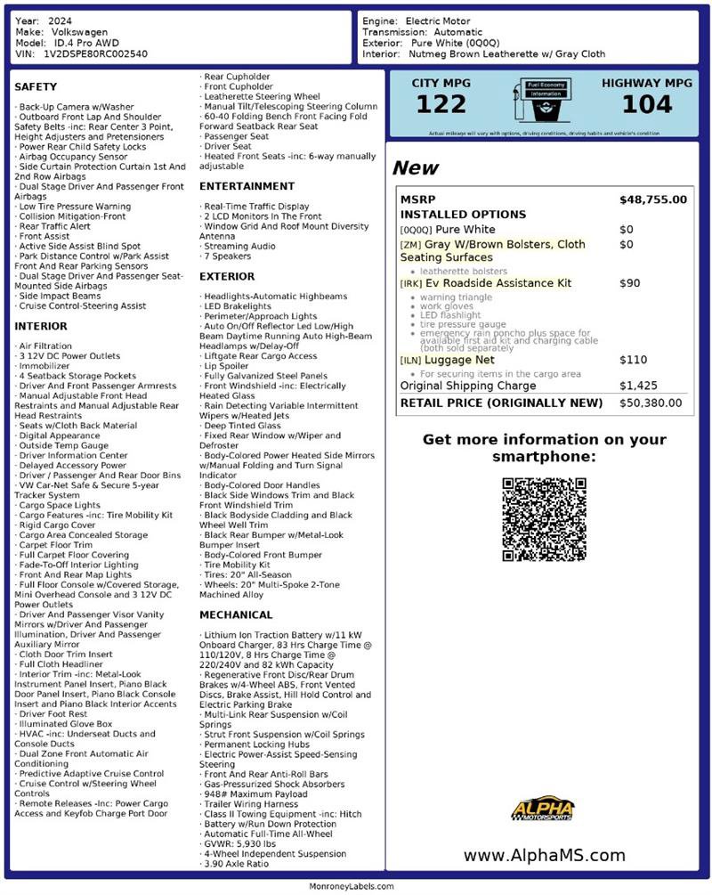 Used 2024 Volkswagen ID.4 Pro image 3