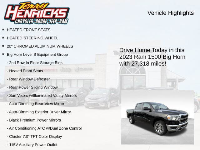 Used 2023 RAM 1500 Big Horn AWD/4WD image 4