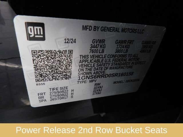 Used 2025 Chevrolet Tahoe RST w/ Comfort Package image 40