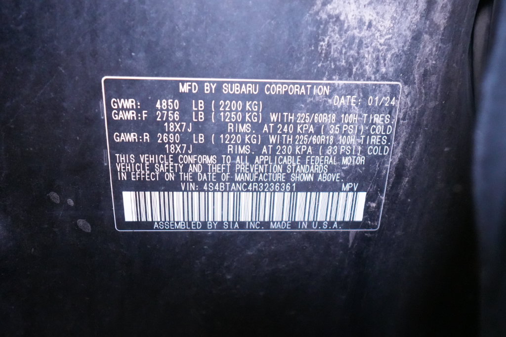 Used 2024 Subaru Outback Limited AWD/4WD image 44