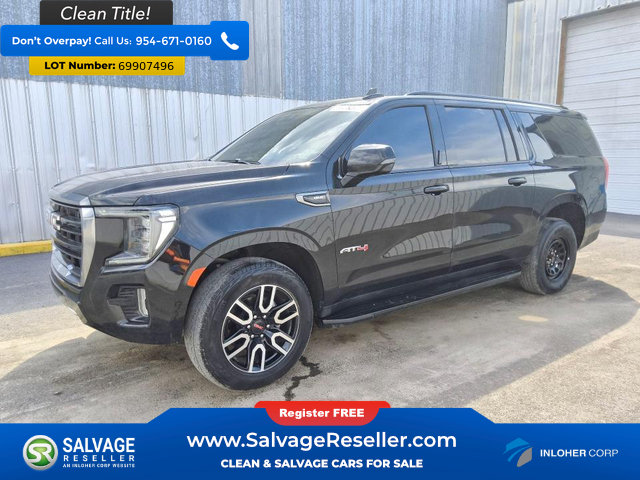 Used 2024 GMC Yukon XL AT4 w/ Technology Package AWD/4WD image 1
