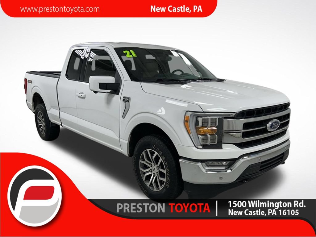 Used 2021 Ford F150 Lariat w/ Tow Technology Package AWD/4WD image 1