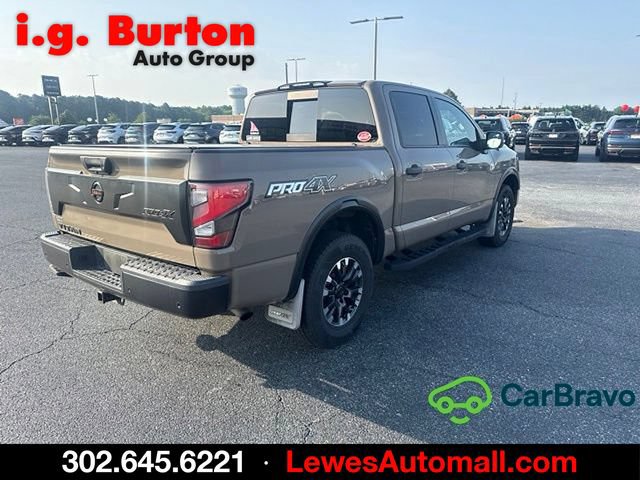 Used 2021 Nissan Titan PRO-4X w/ Pro-4x Convenience Package AWD/4WD image 3