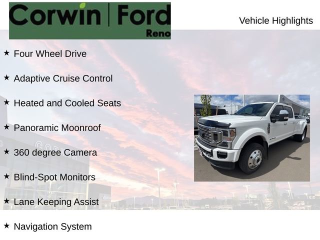 Used 2022 Ford F450 Platinum w/ FX4 Off-Road Package image 7