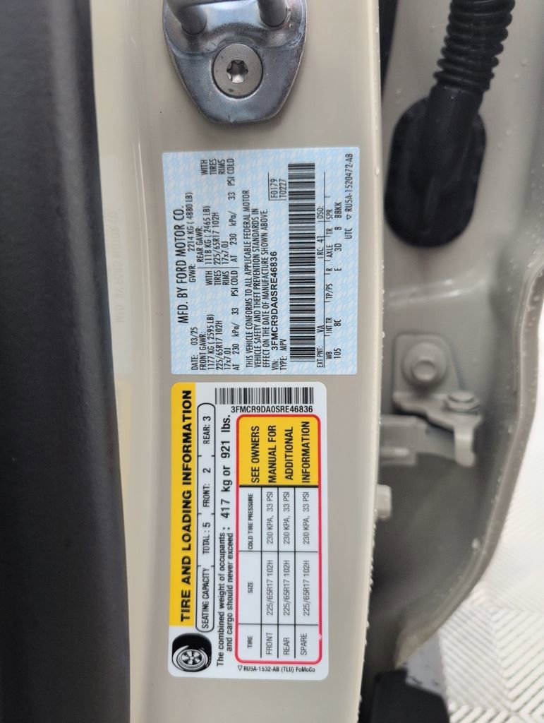 Certified 2025 Ford Bronco Sport Badlands AWD/4WD image 40