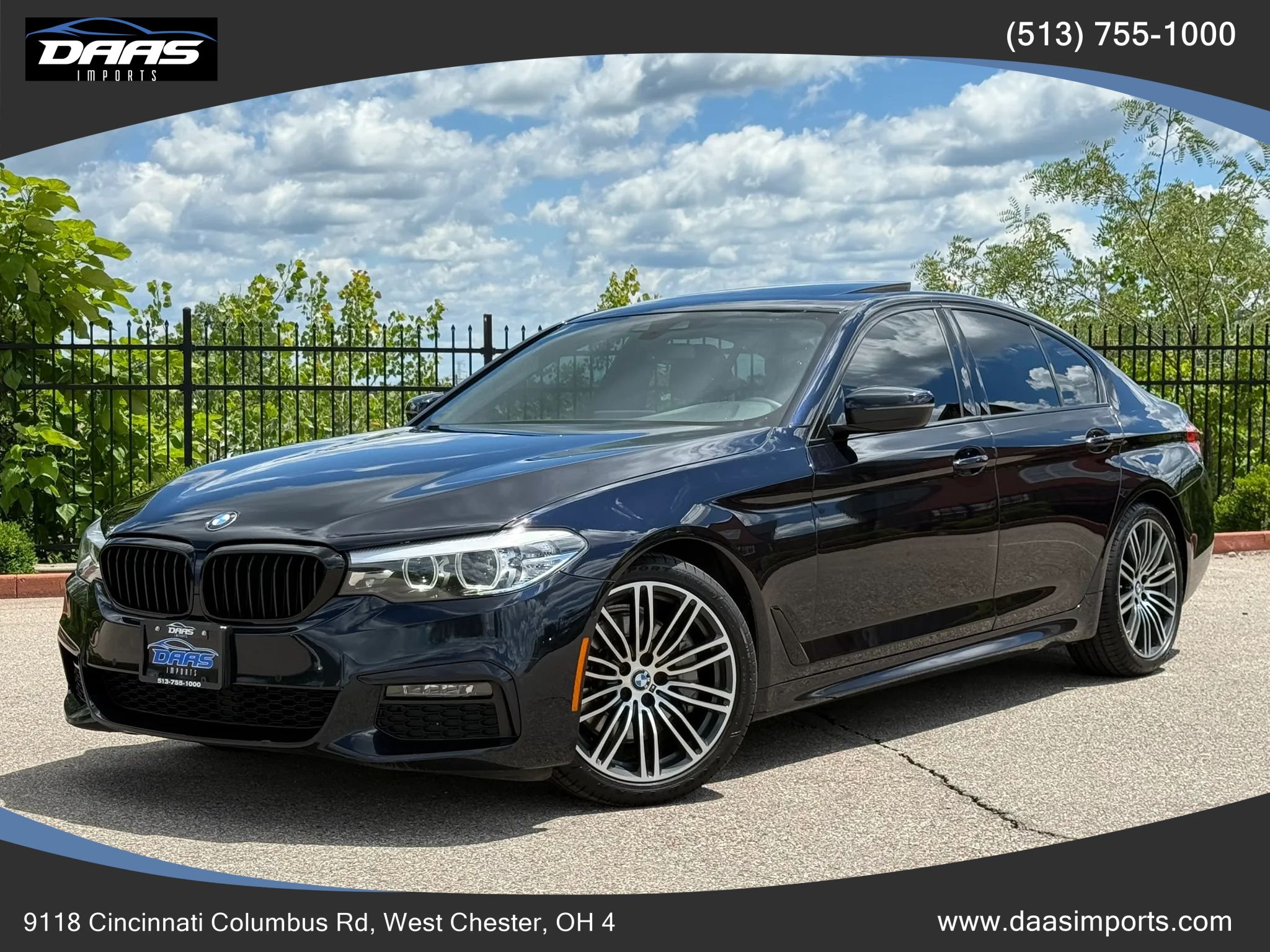 Used 2019 BMW 540i xDrive w/ M Sport Package AWD/4WD image 1