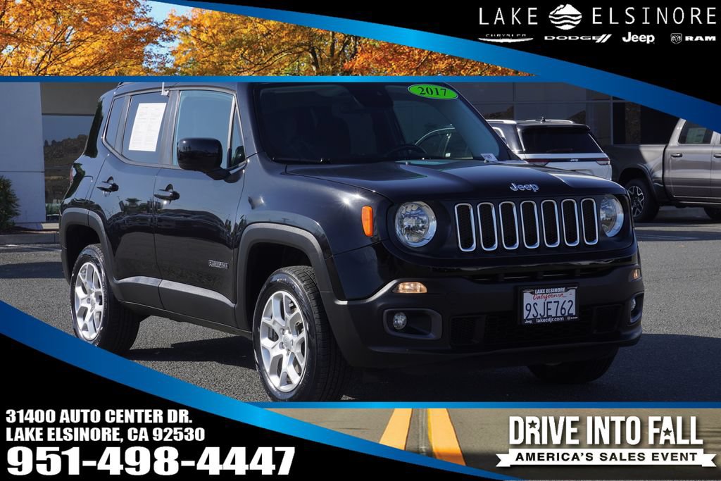 Certified 2017 Jeep Renegade Latitude AWD/4WD 360° Tour