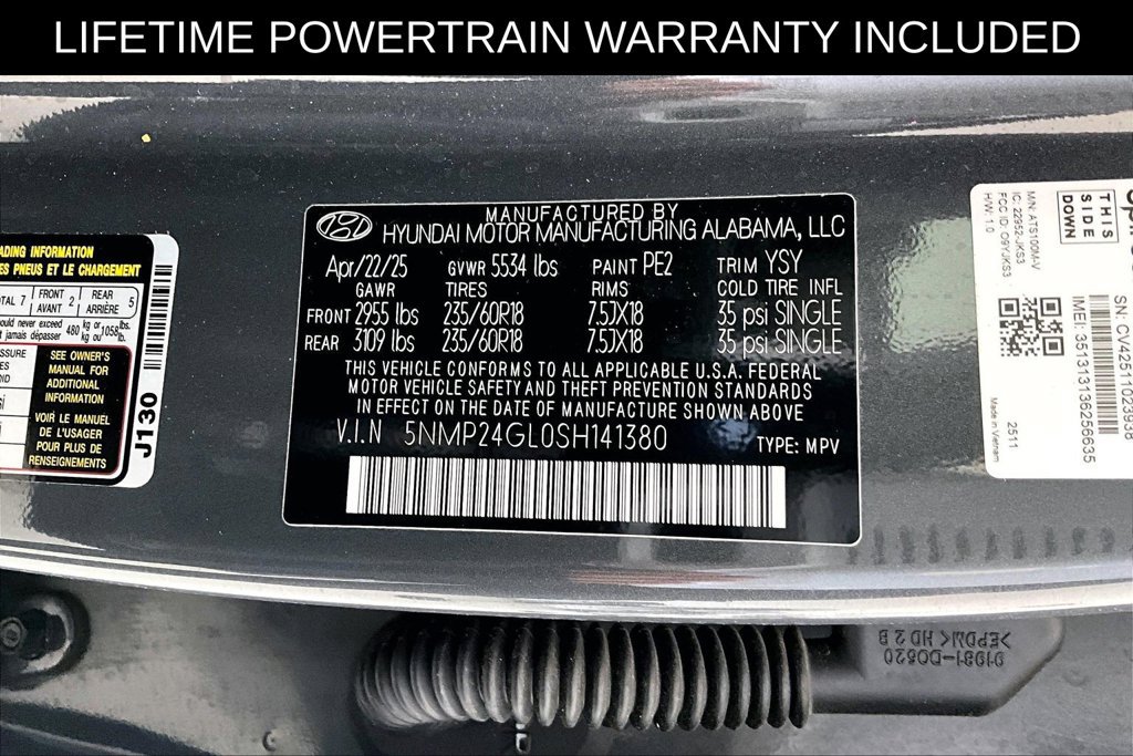 Used 2025 Hyundai Santa Fe SEL FWD image 43