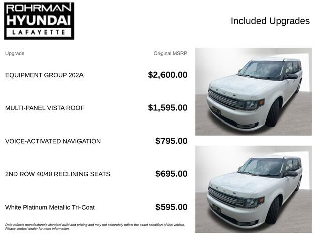 Used 2015 Ford Flex SEL w/ Equipment Group 202A FWD image 4