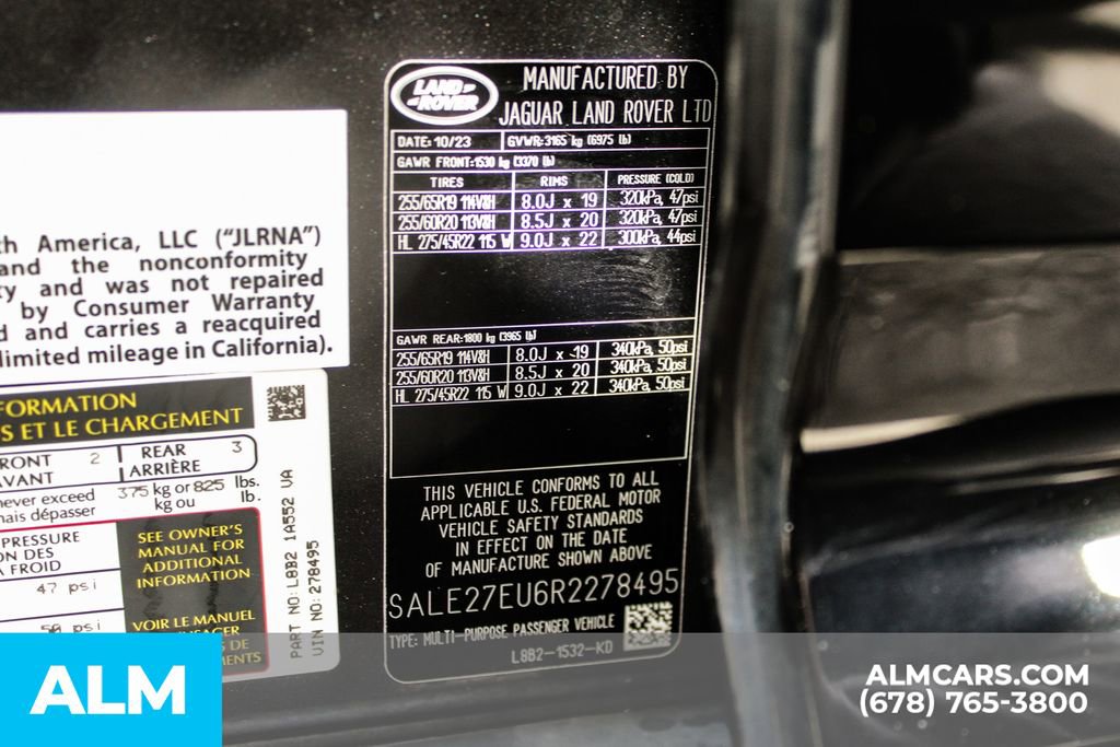 Used 2024 Land Rover Defender 110 X-Dynamic SE image 44