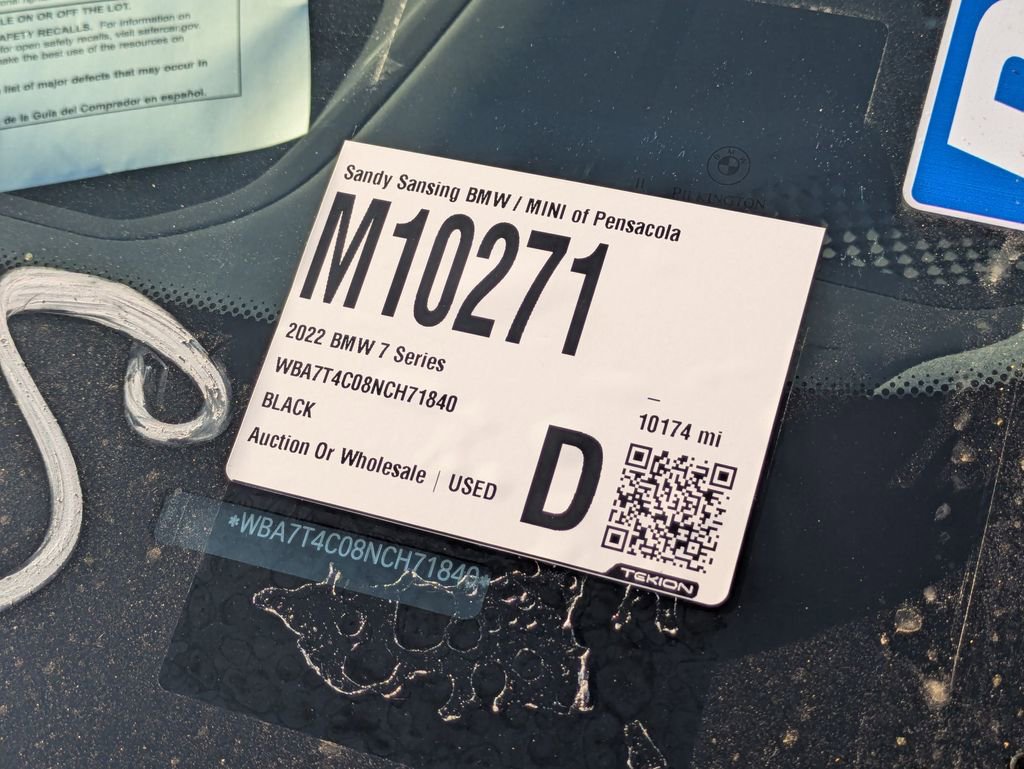 Used 2022 BMW 740i xDrive w/ M Sport Package image 5