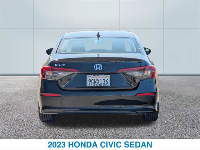 Certified 2023 Honda Civic LX image 8