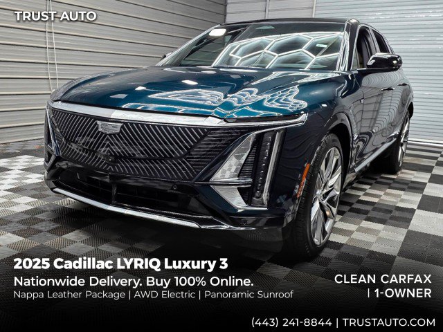 Used 2025 Cadillac Lyriq Luxury w/ Nappa Leather Package