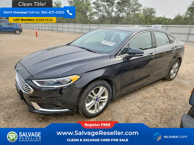 Used 2018 Ford Fusion SE w/ Fusion SE Technology Package