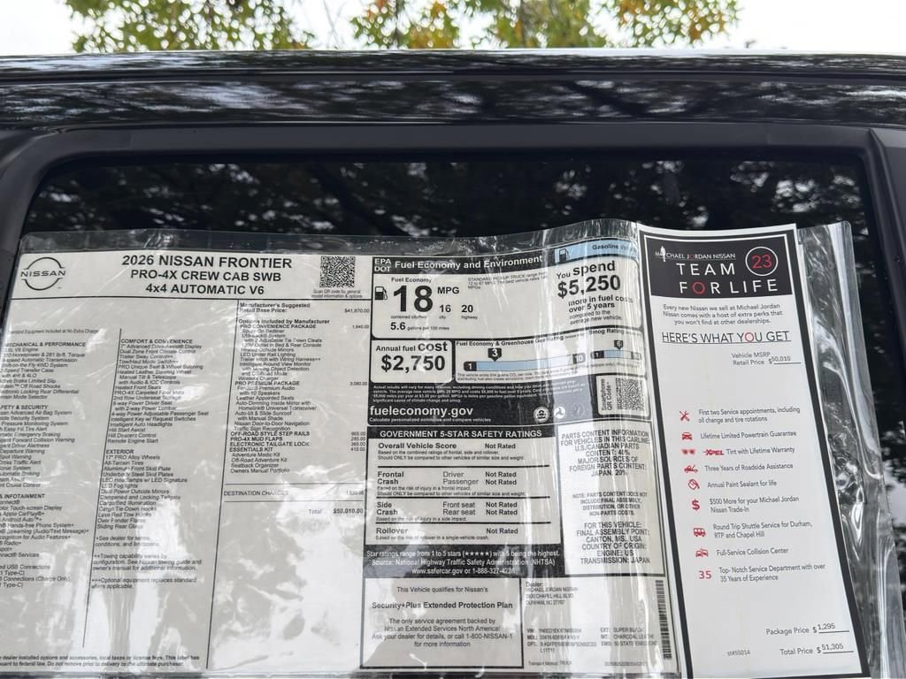 New 2026 Nissan Frontier PRO-4X image 12