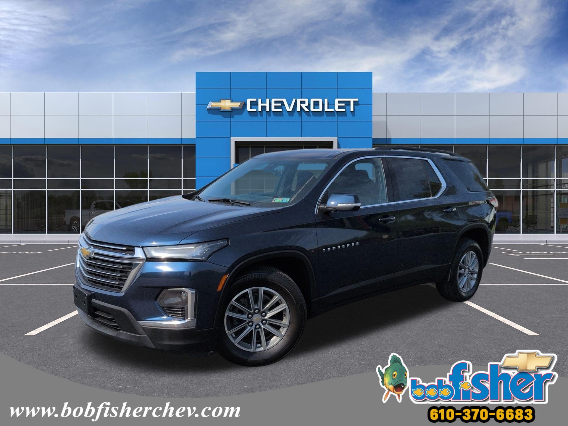Certified 2023 Chevrolet Traverse LT AWD/4WD image 1