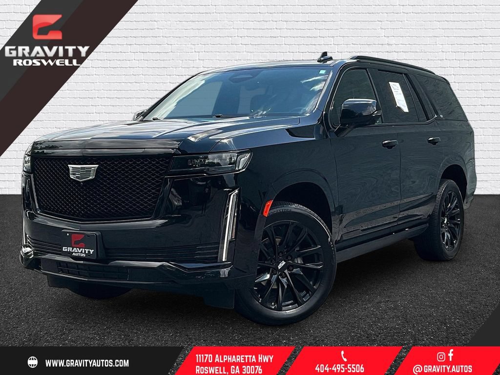 Used 2023 Cadillac Escalade Sport w/ LPO, ONYX Package AWD/4WD image 1