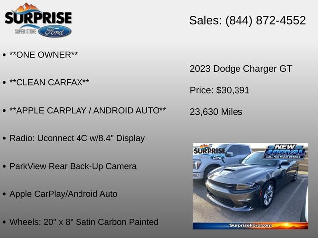 Used 2023 Dodge Charger GT RWD image 6