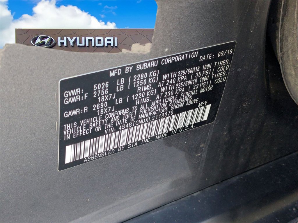 Used 2020 Subaru Outback Limited XT image 32