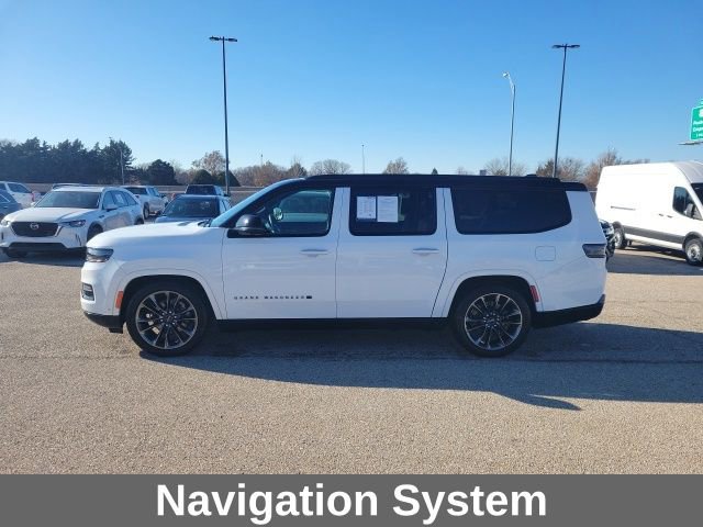 Used 2024 Jeep Grand Wagoneer L Series III w/ Quick Order Packagew 28T image 3