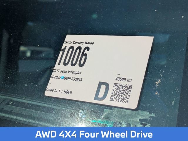 Used 2017 Jeep Wrangler Sport AWD/4WD image 8