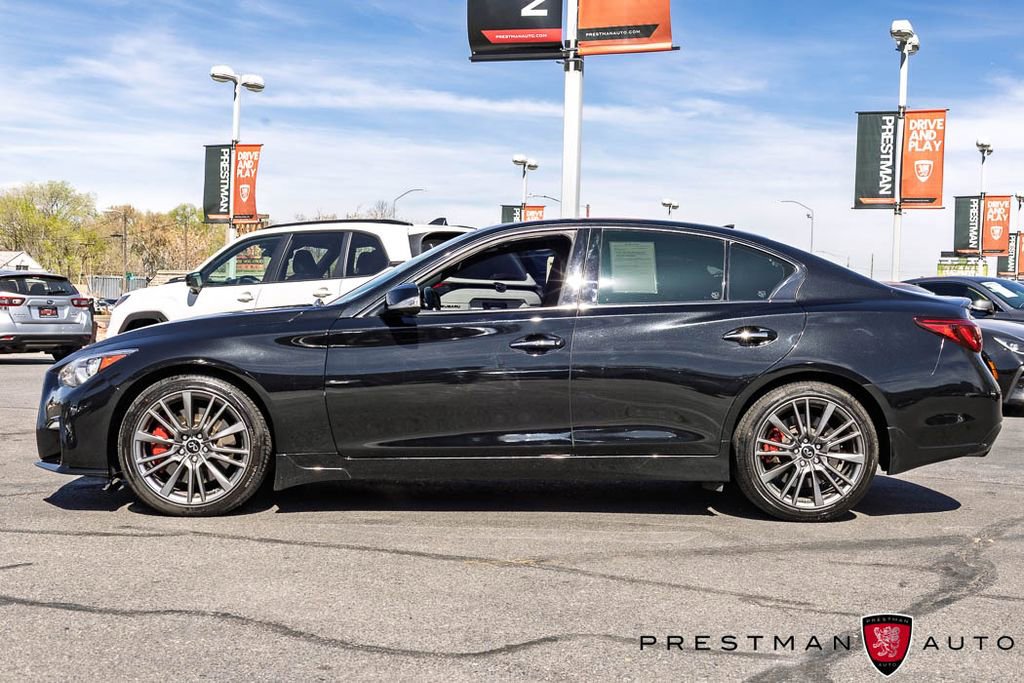 Used 2021 INFINITI Q50 Red Sport 400 w/ Proactive Package image 15