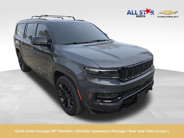 Used 2024 Jeep Grand Wagoneer L Series III w/ Rear Seat Video Group 1 image 1