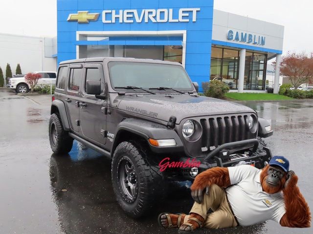 Used 2021 Jeep Wrangler Unlimited Sport image 1