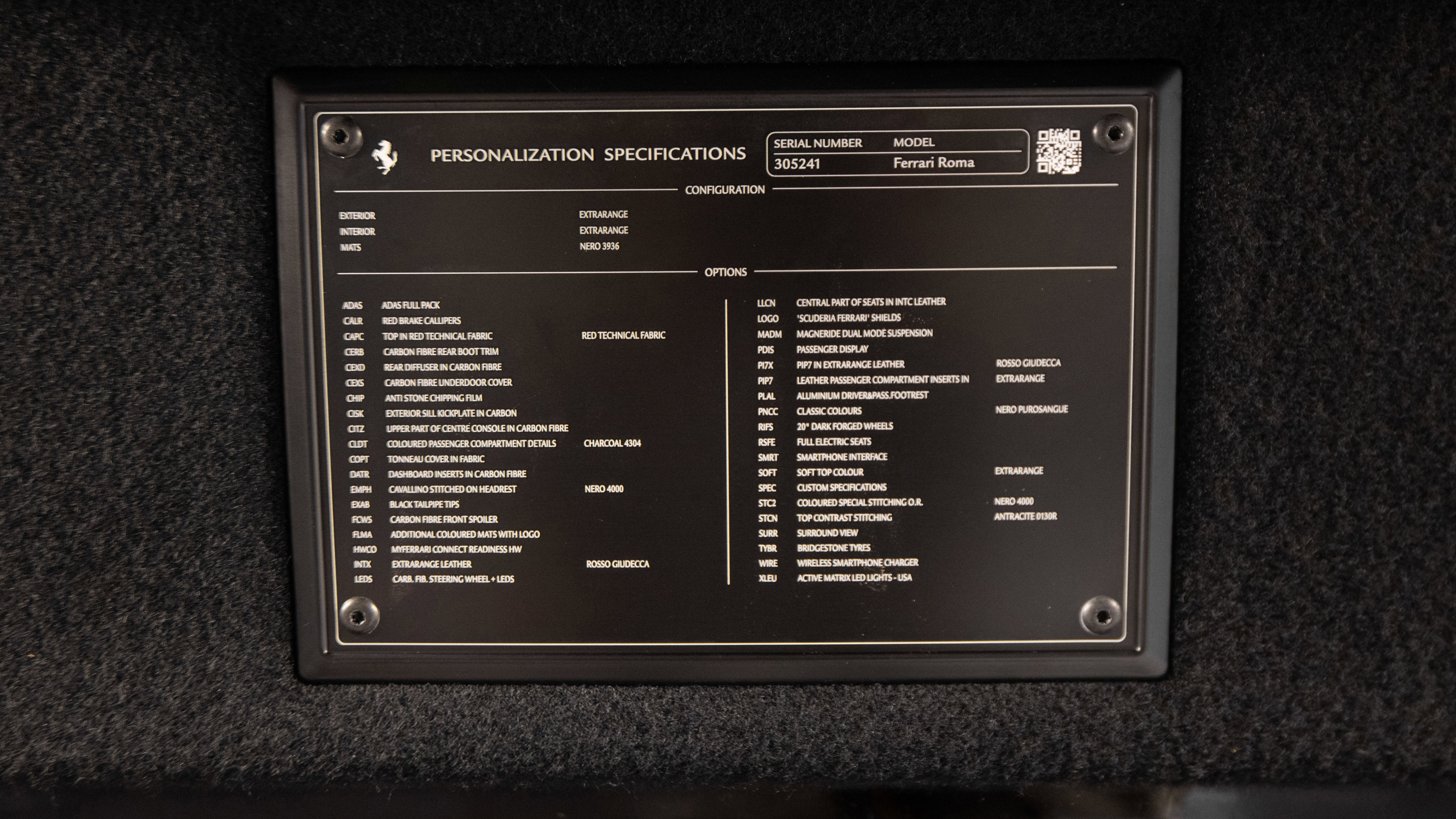 Certified 2024 Ferrari Roma Spider RWD image 54