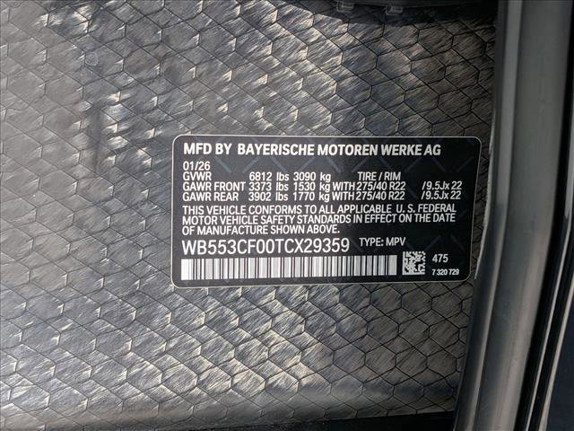 New 2026 BMW iX xDrive60 w/ M Sport Package image 17