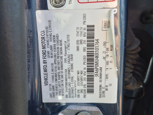 Used 2019 Ford Fusion SEL FWD image 23