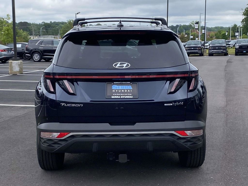 Certified 2022 Hyundai Tucson Blue w/ Cargo Package AWD/4WD image 4