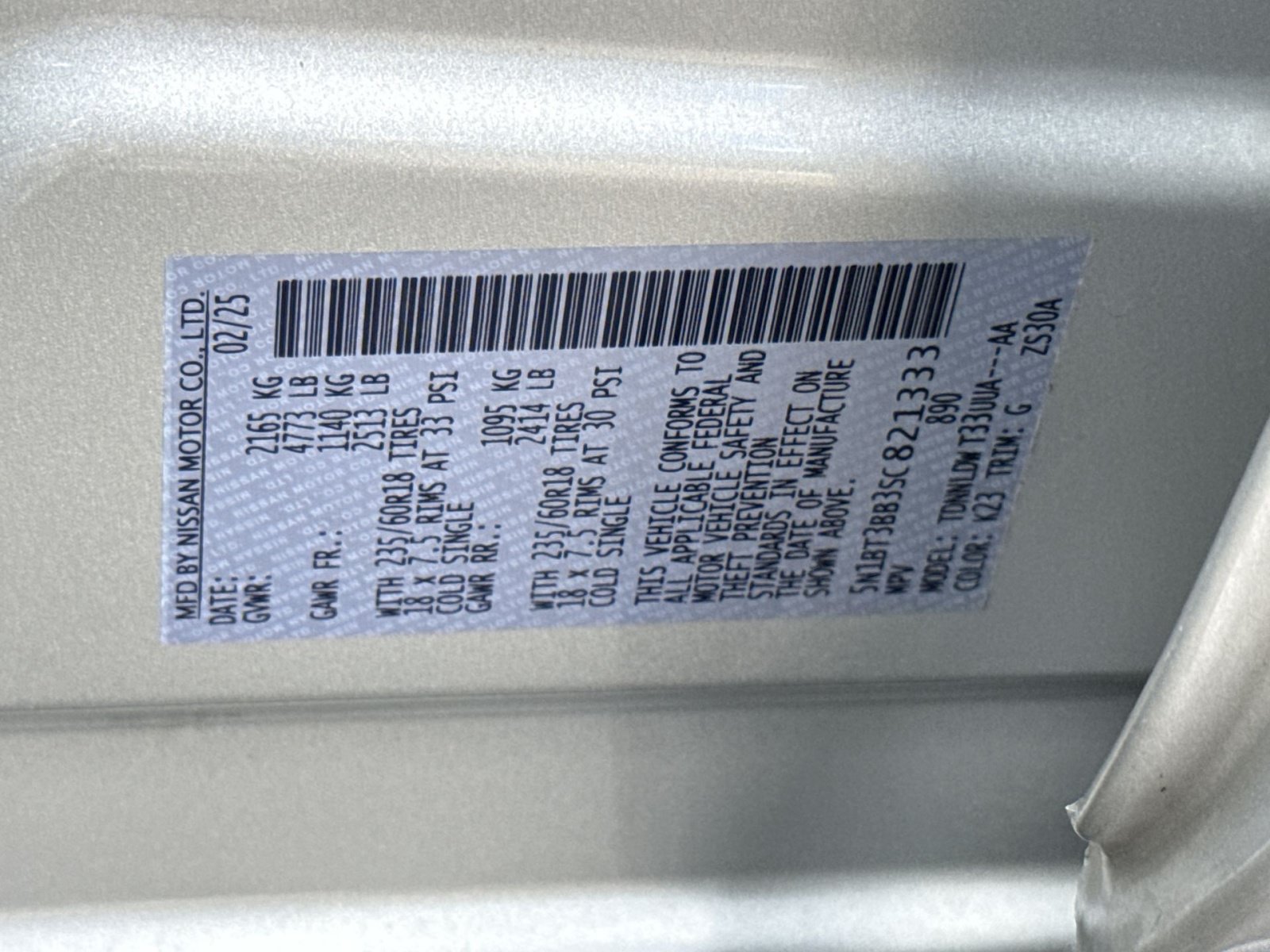 Used 2025 Nissan Rogue SV AWD/4WD image 28
