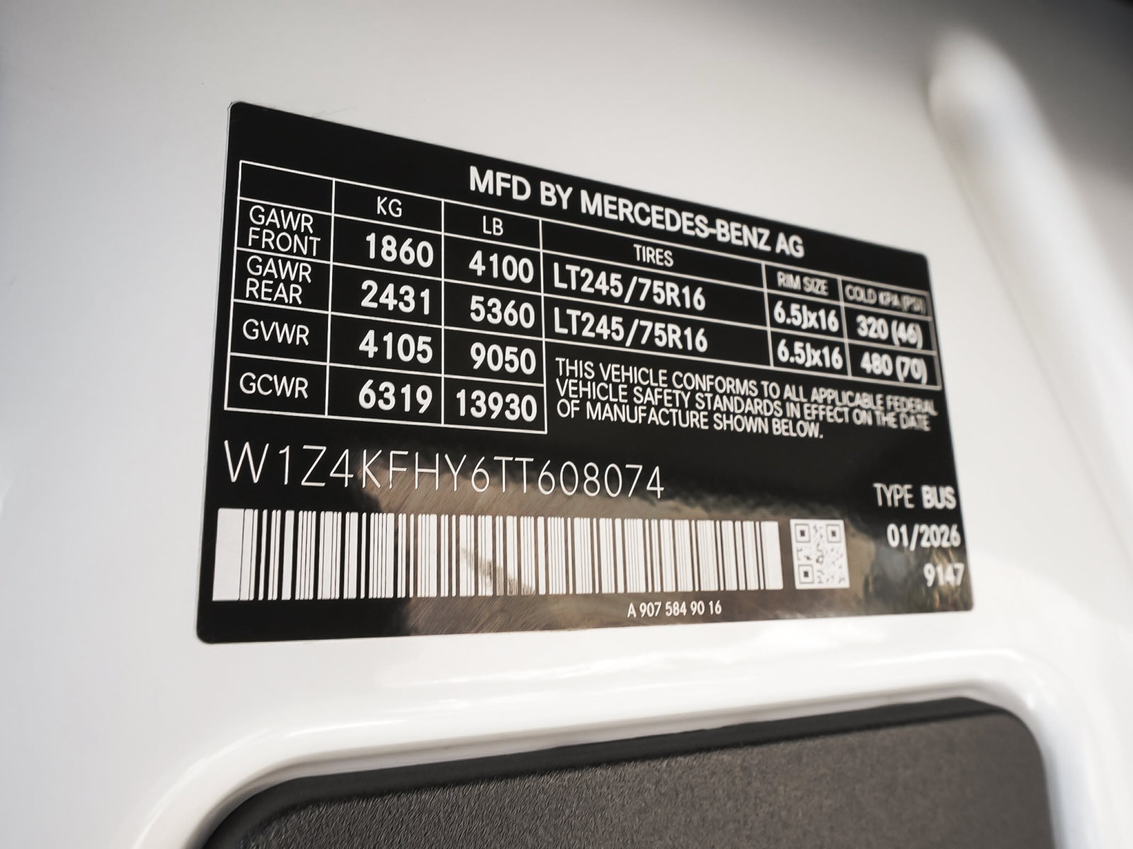 Used 2026 Mercedes-Benz Sprinter 2500 image 13