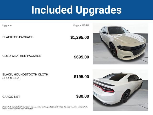 Used 2022 Dodge Charger SXT w/ Blacktop Package RWD image 5