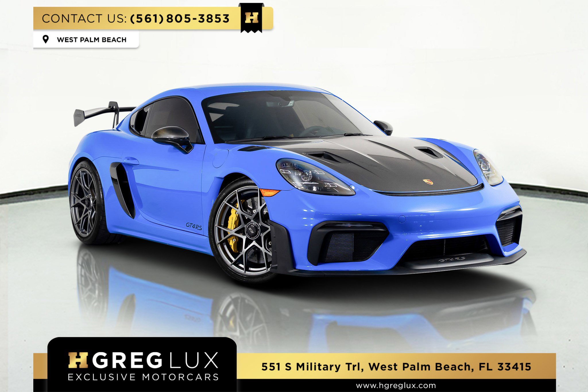 Used 2024 Porsche 718 Cayman GT4 RS